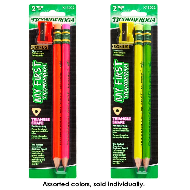 Ticonderoga My First Tri-Write - Neon Assorted