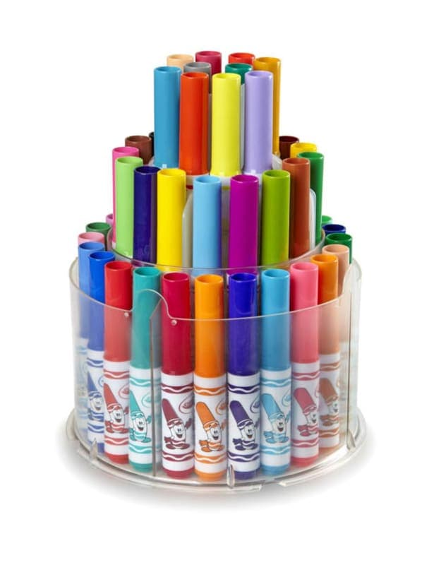 Crayola Pip-Squeaks Telescoping Marker Tower, 50