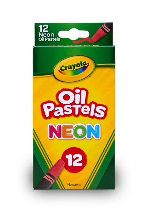 Crayola Neon Oil Pastels (12 count)