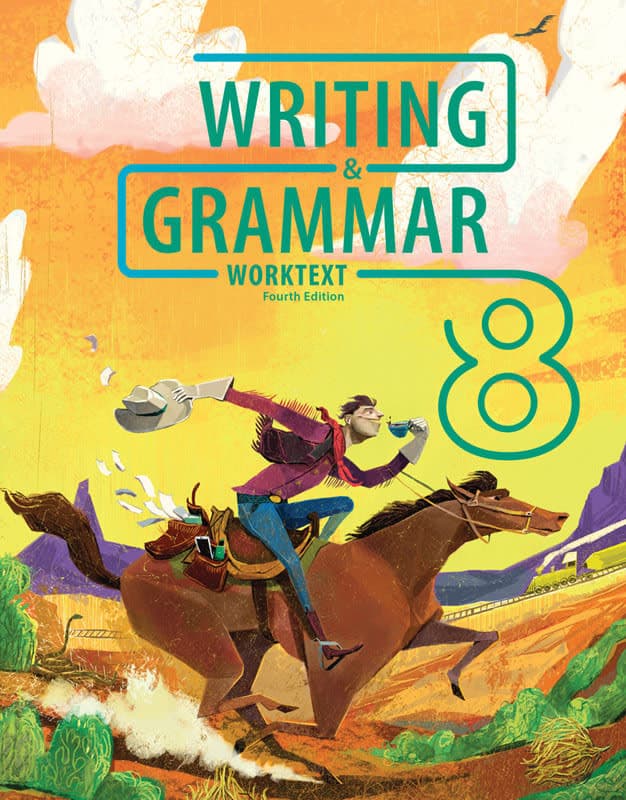 BJU Press Writing/Grammar 8 Student Worktext 4th