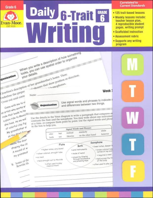 Daily 6-Trait Writing Grade 6