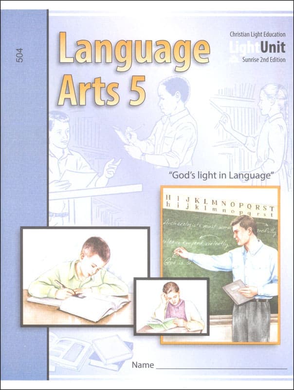 Christian Light Language Arts LightUnit 504