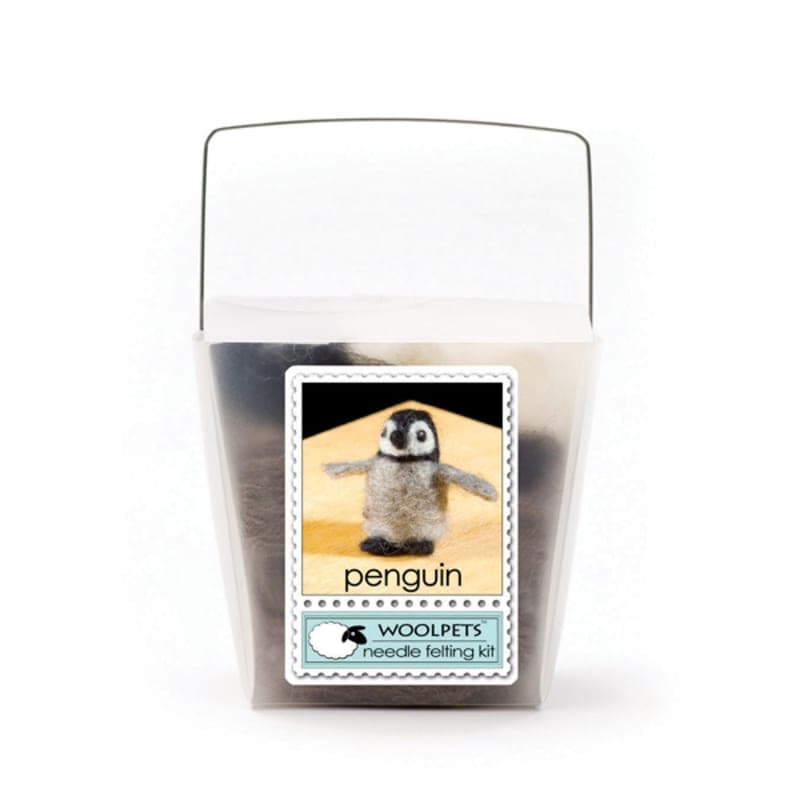 Needle Felting Kit: Penguin