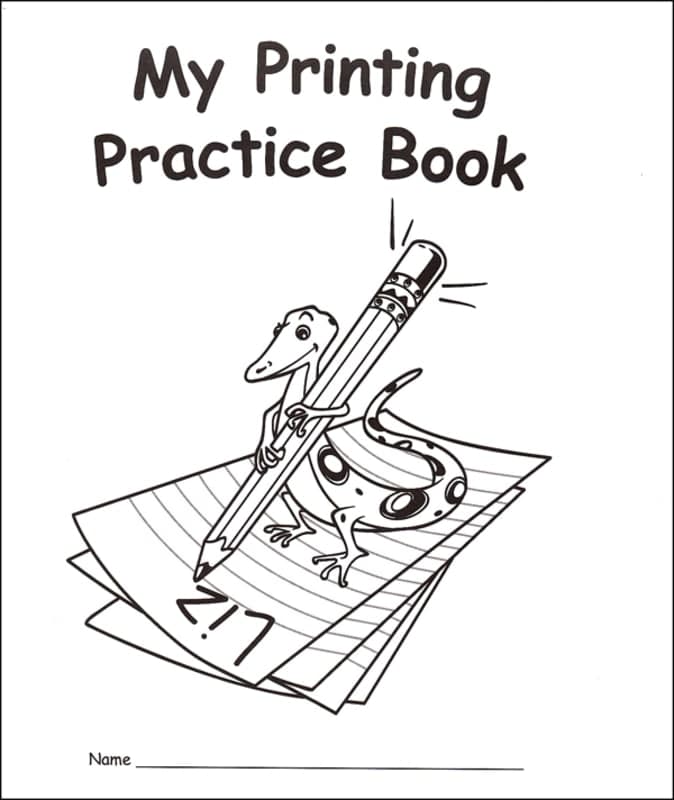 My Own Books - My Printing Practice Book