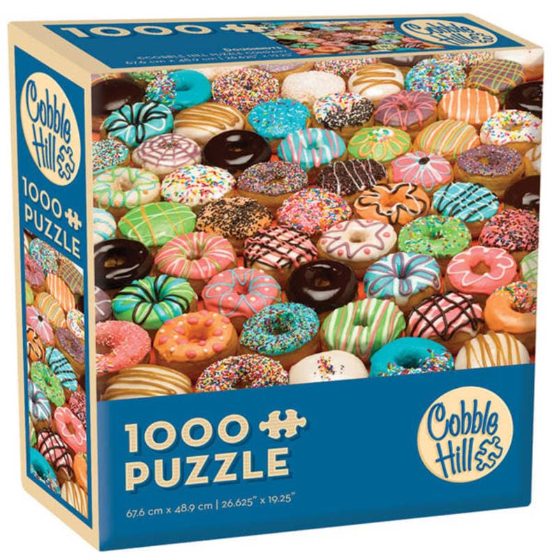 Cobble Hill Doughnuts Collage Jigsaw Puzzle (1000