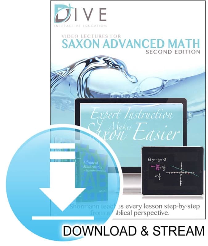 DIVE Download & Stream Saxon Advanced Math 2nd
