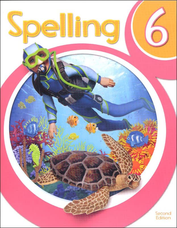 BJU Press Spelling 6 Student Worktext 2nd Edition