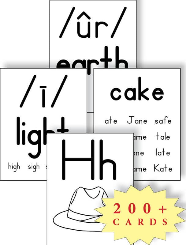 Memoria Press Phonics Flashcards