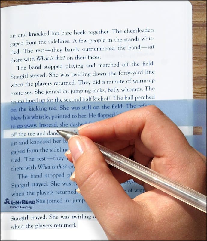 See-N-Read Memory Mark - Book Size (5.5" x 3")
