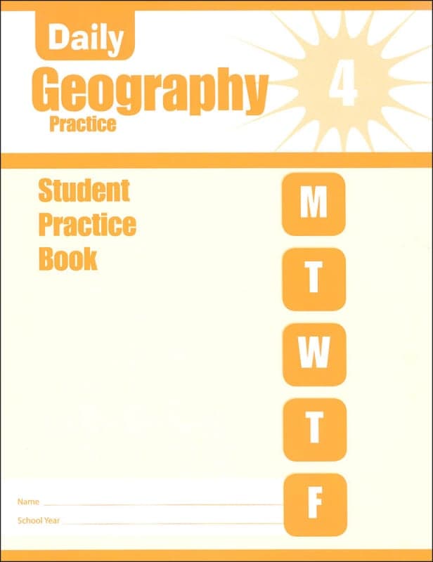 Daily Geography Practice Grade 4 - Individual