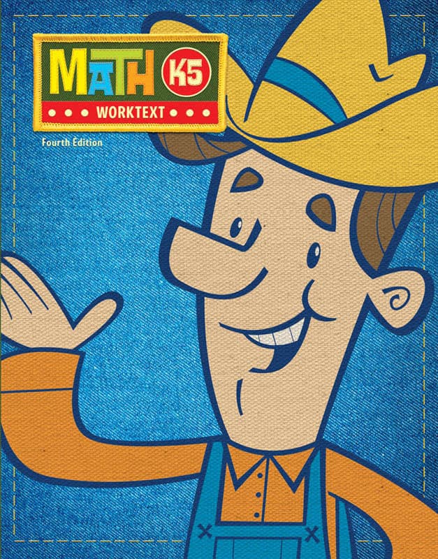 BJU Press BJU Press Math K5 Student Worktext 4th