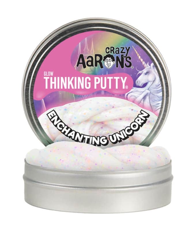 Crazy Aaron's Enchanting Unicorn Thinking Putty