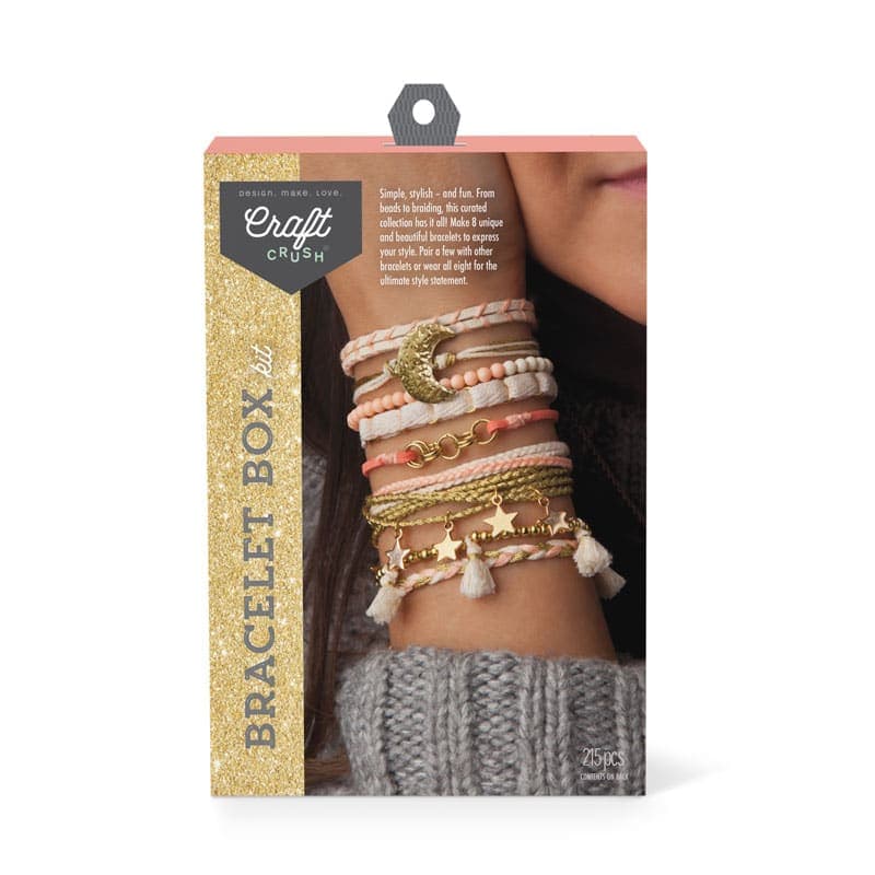 Craft Crush Bracelet Box - Gold