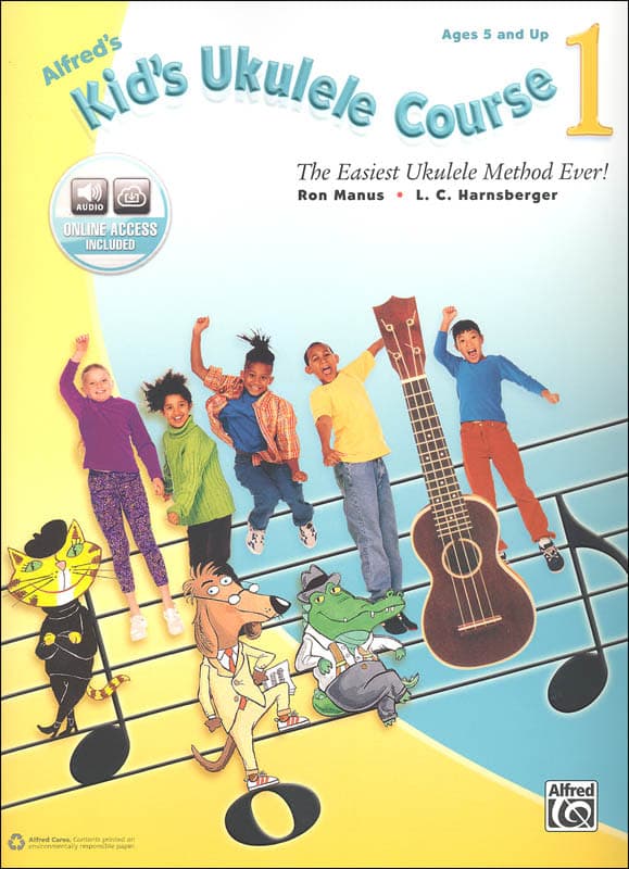 Alfred's Kid's Ukulele Course 1: Book & Online