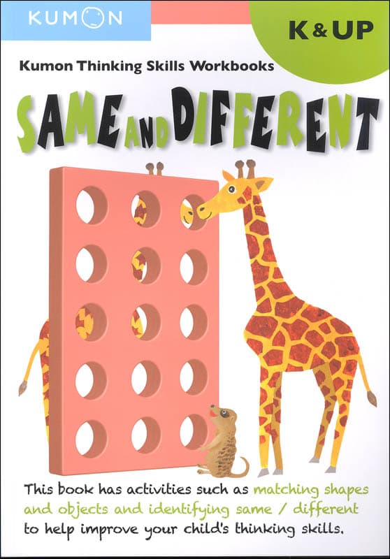 Kumon Thinking Skills Workbook - Same and