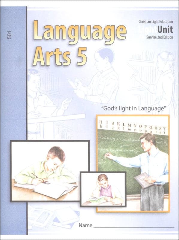 Christian Light Language Arts LightUnit 501