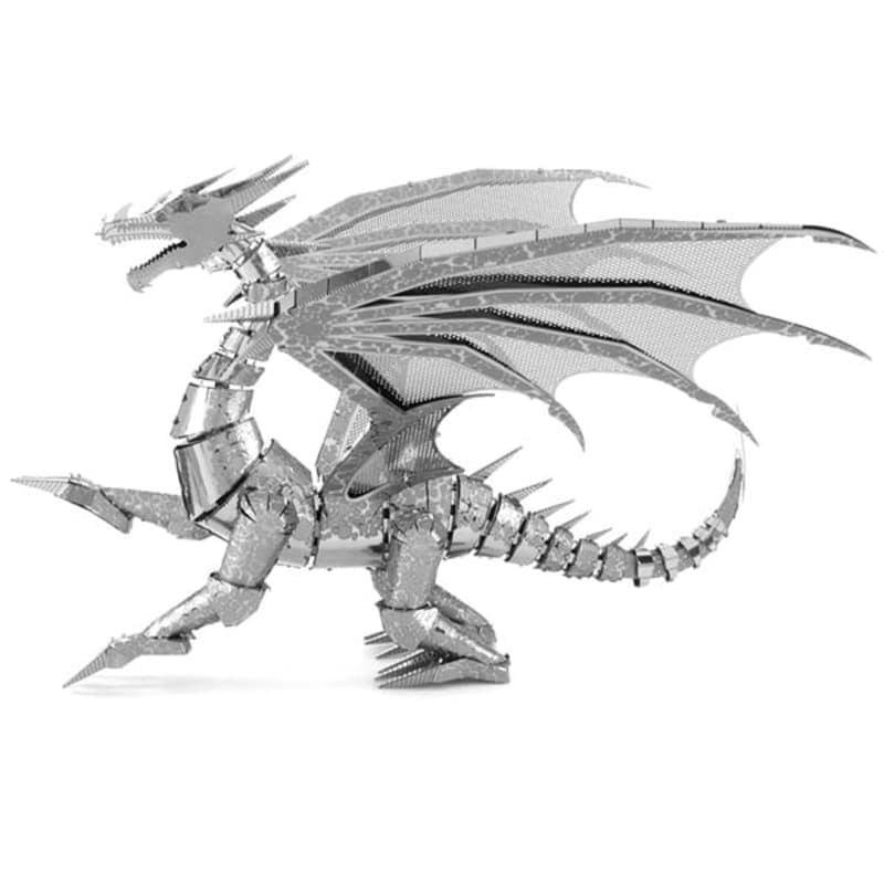 Silver Dragon ICONX 3D Metal Model Kit