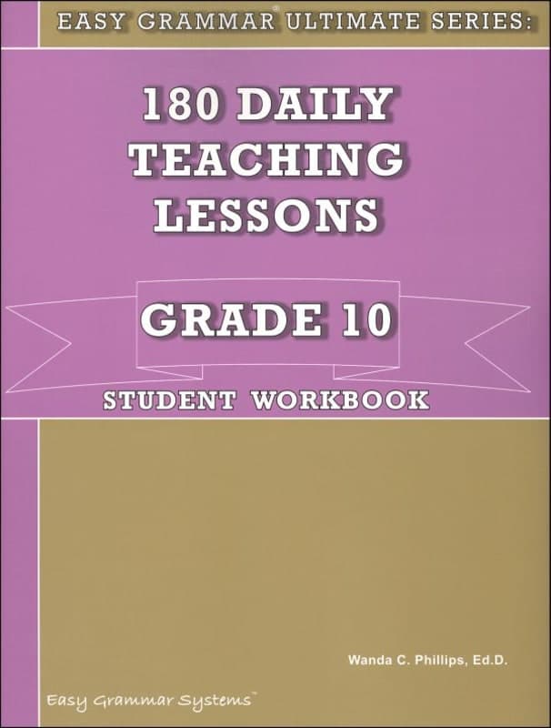 Easy Grammar Ultimate Series Grade 10 Student