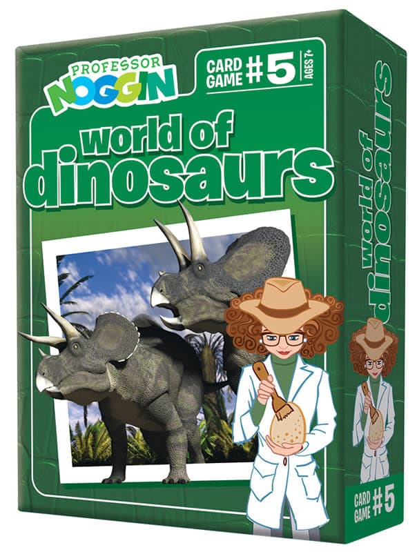 Professor Noggin Dinosaur Card Game