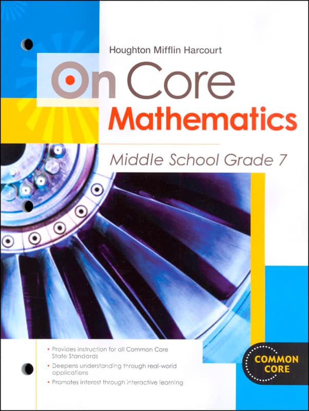 On Core Mathematics Student Edition Worktext