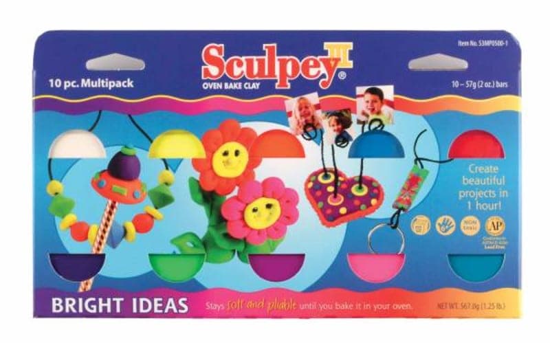 Sculpey III Multipack - Bright Ideas (10-Pack of