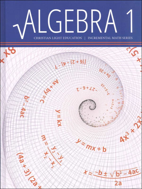 Christian Light Algebra 1 Textbook Sunrise Edition