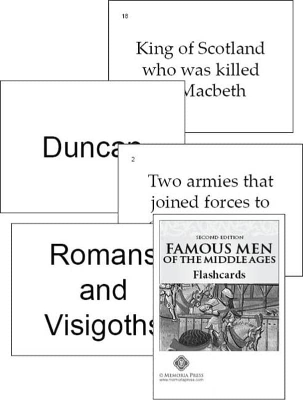 Memoria Press Famous Men of the Middle Ages