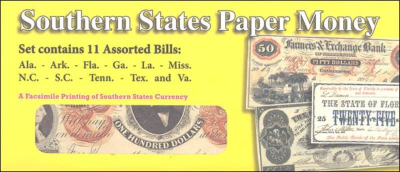 Southern States Paper Money (Historical Paper