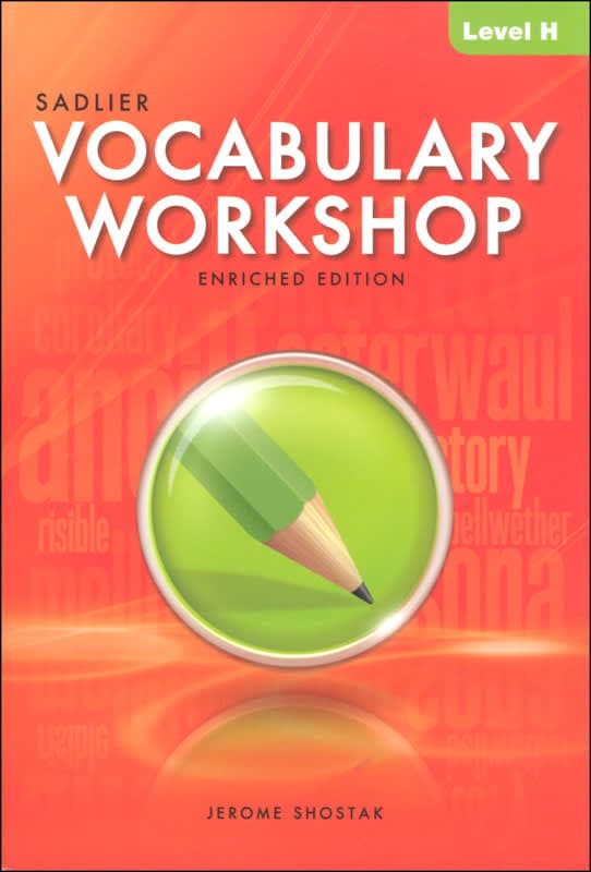 Vocabulary Workshop Enriched Student Edition