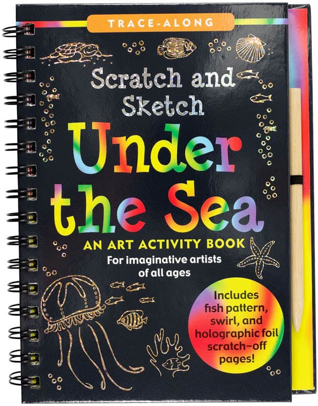 Under the Sea Trace-Along Scratch and Sketch