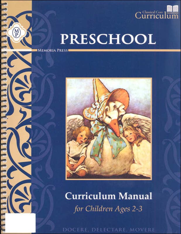 Memoria Press Preschool Curriculum Manual