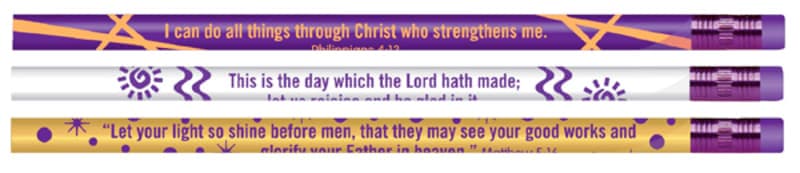 Favorite Bible Verse Inspirational Pencil