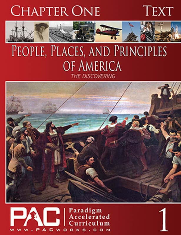 People, Places, and Principles of America Chapter
