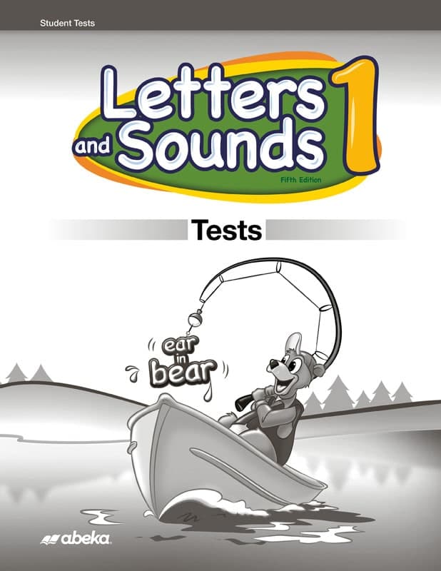 Abeka Letters and Sounds 1 Tests (5th Edition)