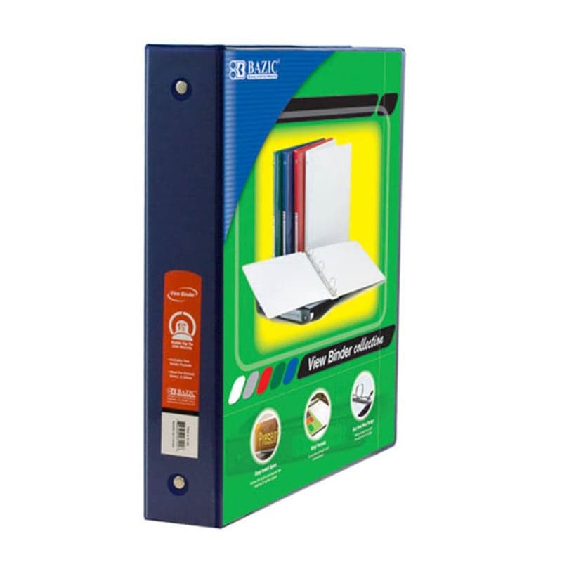 Binder - 3-Ring View 1.5" Blue