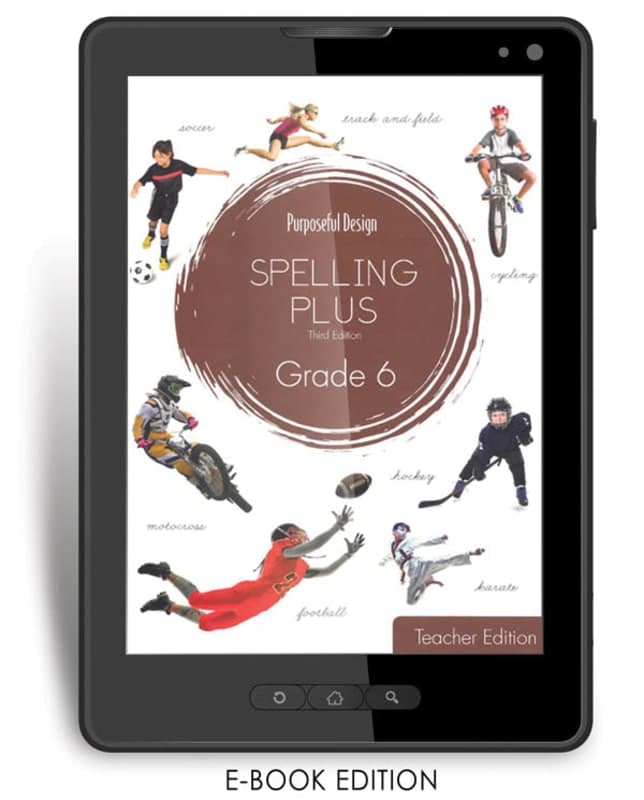 Purposeful Design Spelling Plus - Grade 6 Teacher
