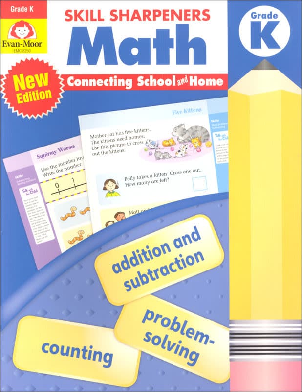 Skill Sharpeners Math Grade K