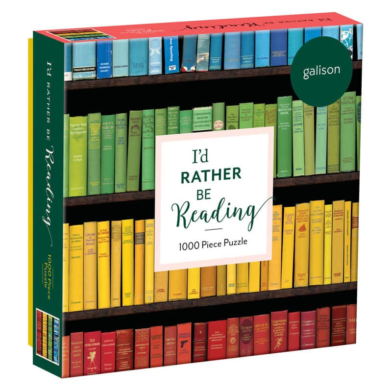 I'd Rather Be Reading Puzzle (1000 Piece)