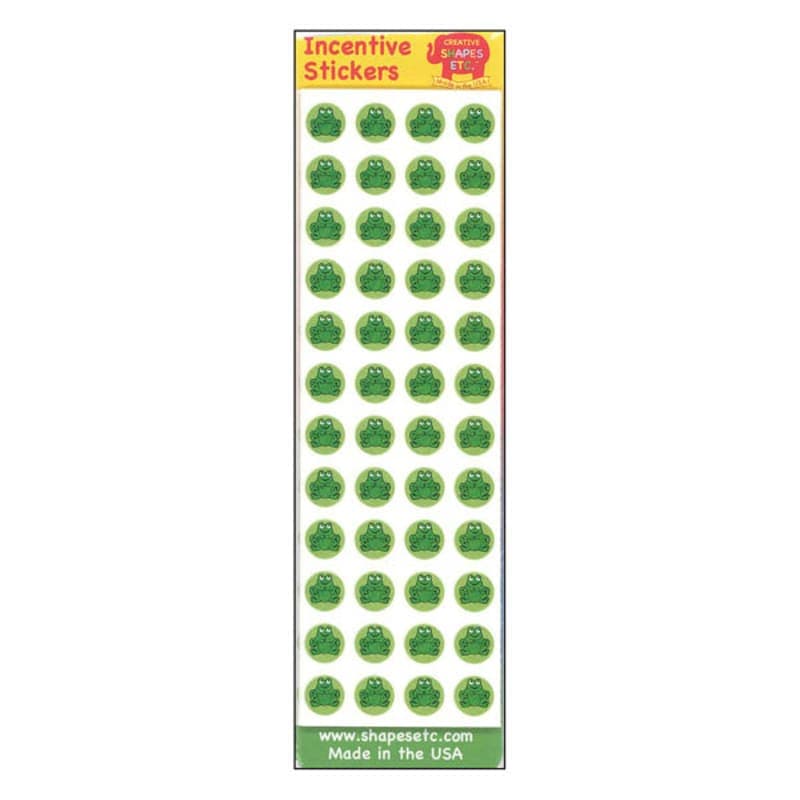 Frog Incentive Stickers