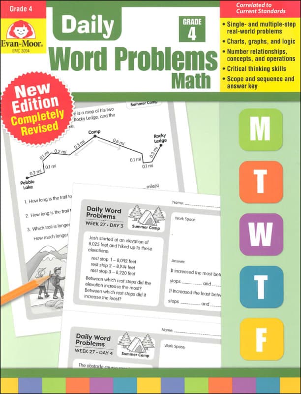 Daily Word Problems Grade 4