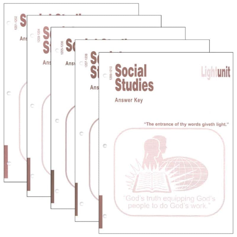 Christian Light Social Studies 1201-1210