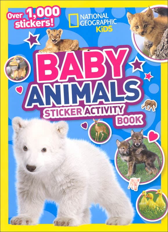 National Geographic Kids Baby Animals Sticker