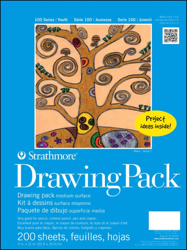 Strathmore Youth Drawing Pack - 9" x 12" (200