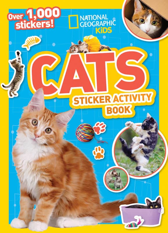 National Geographic Kids Cats Sticker Activity