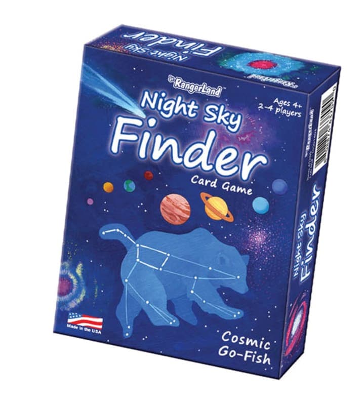 Jr RangerLand Night Sky Finder Card Game