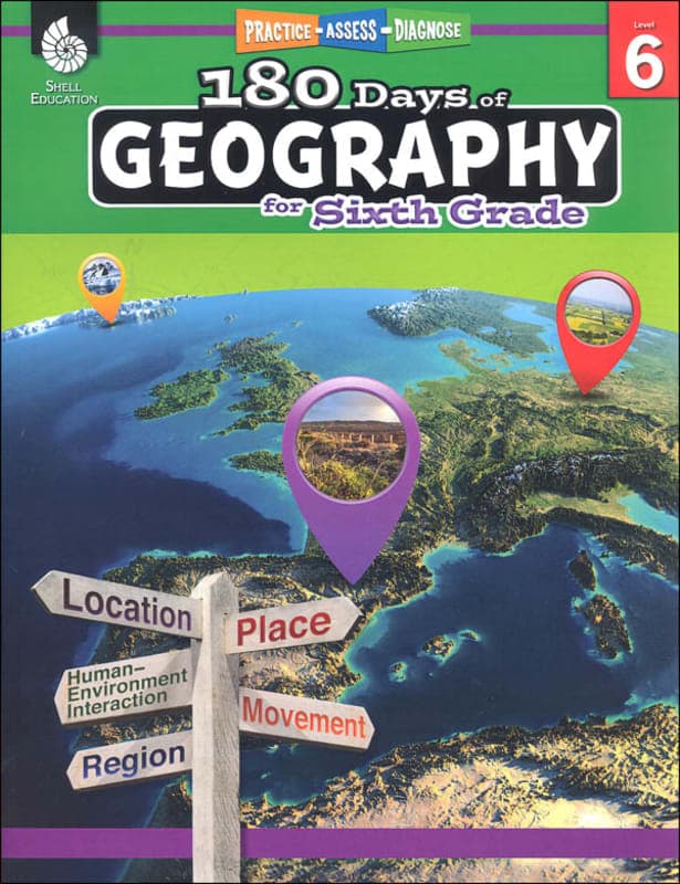 180 Days of Geography for Sixth Grade