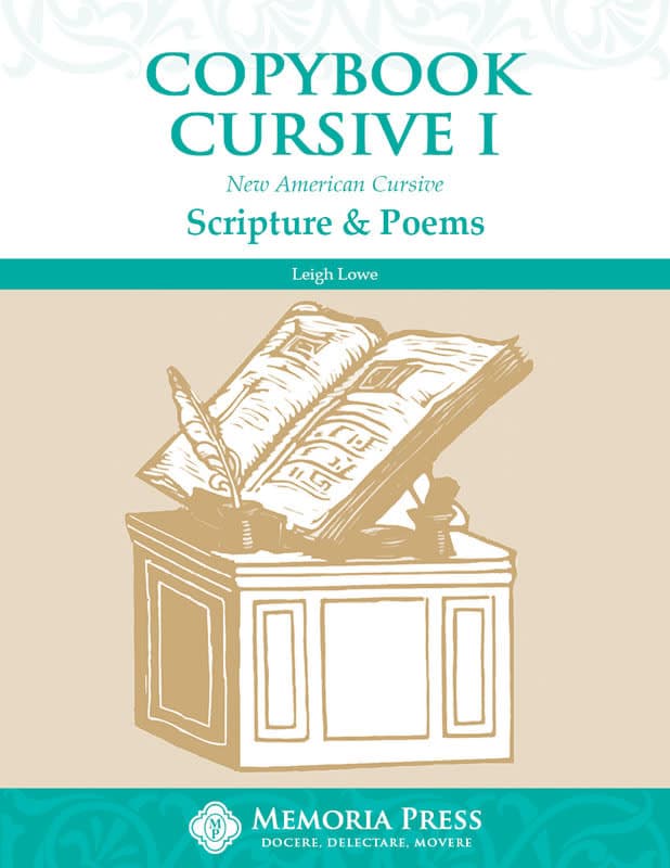 Memoria Press Copybook Cursive Book 1: Scripture