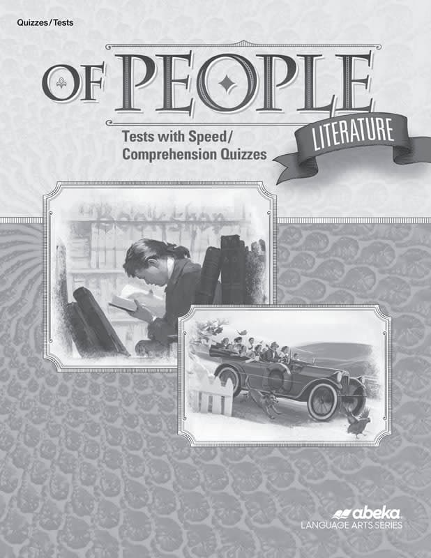 Abeka Of People Student Quiz and Test Book