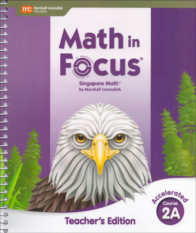 Math in Focus 2020 Teacher Edition Volume A