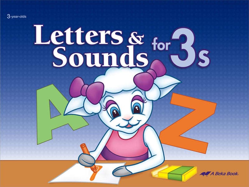 Abeka Letters and Sounds for 3s Bound Book (2nd